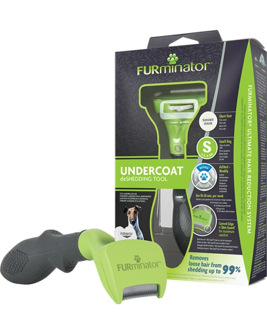 FURminator Aljszőrkefe - Kistestű, rövid szőrű kutyáknak (S)