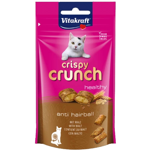 VITAKRAFT Crispy Crunch jutalomfalat ANTI HAIRBALL (60g)