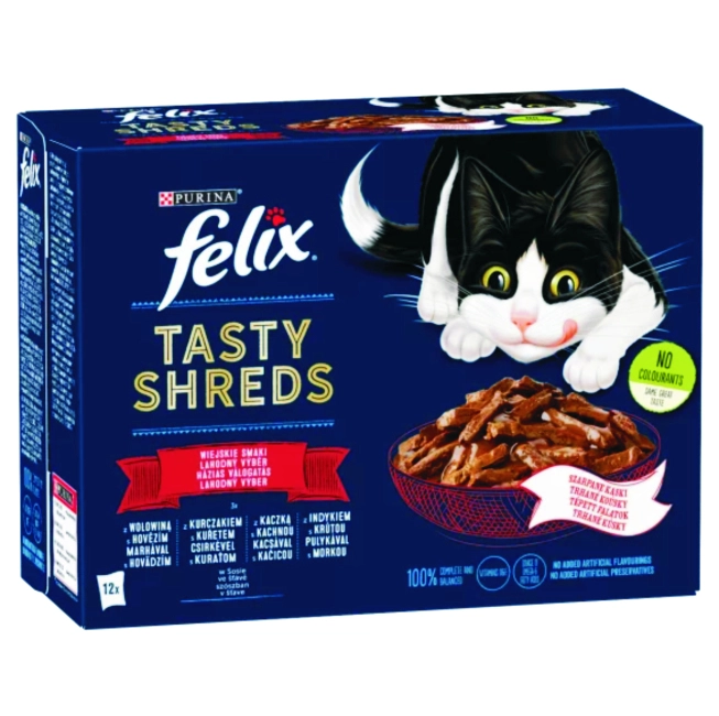 FELIX Shreds házias válogatás szószban