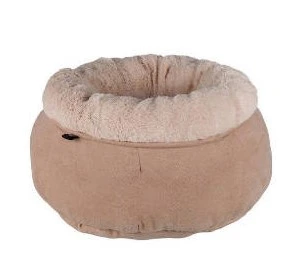 TRIXIE Elsie Bed kerek, peremes fekhely (bézs)