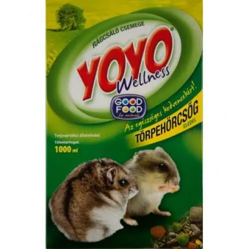 YOYO Wellness eledel törpehörcsögöknek