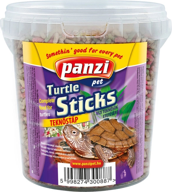 PANZI Teknős granulátum (vödrös)