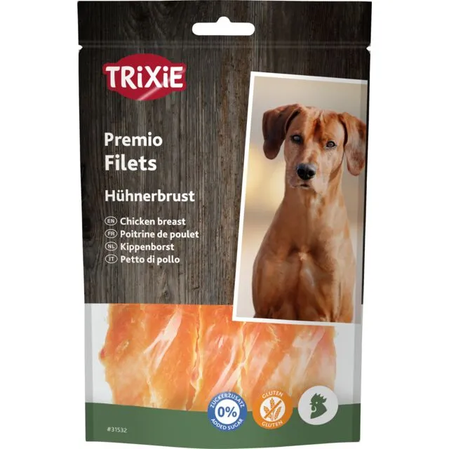 TRIXIE Premio Chicken Filets csirkés jutalomfalat kutyáknak