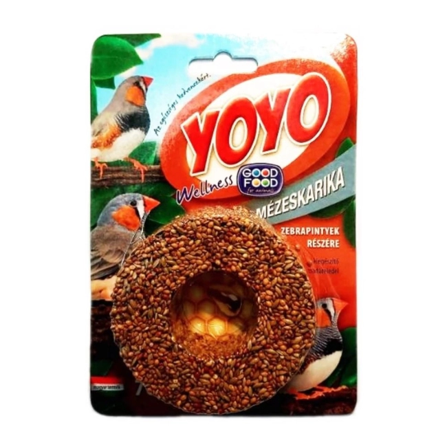 YOYO Mézeskarika zebrapintyeknek