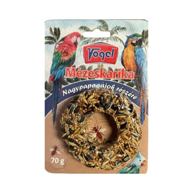 VOGEL Mézeskarika nagypapagájoknak