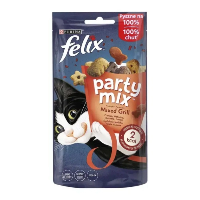 FELIX PARTY MIX macska jutalomfalat
