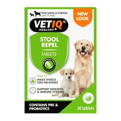 Mark&Chappell VetIQ Stool Repel-UM tabletta 30 db