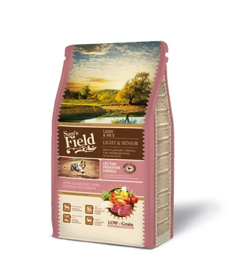 Sam's Field Low Grain Light & Senior Lamb & Rice 2.5 kg