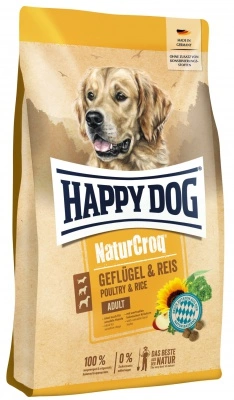 Happy Dog NaturCroq Adult Geflügel & Reis 4 kg