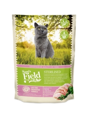 Sam's Field Sterilised macskaeledel 0.4 kg