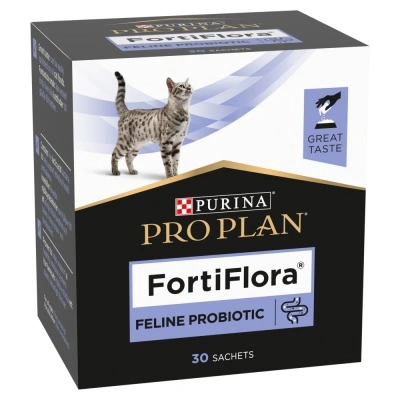 Pro Plan FortiFlora Feline Probiotic táplálékkiegészítő macskák számára 30 x 1 g