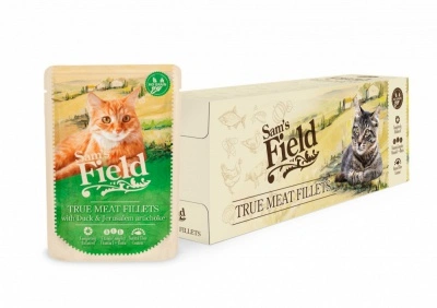 Sam's Field True Meat Fillets - Duck & Jerusalem artichoke alutasakos eledel 24 x 85 g