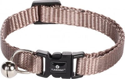 Flamingo Ziggi nyakörv macskáknak - taupe 1 db