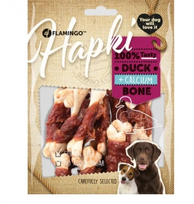 Flamingo Snack - Hapki Calcium Bone - kacsás 170 g