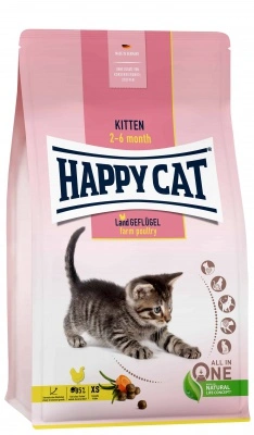 Happy Cat Kitten Land Geflügel - Baromfi 1.3 kg