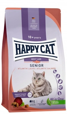 Happy Cat Senior Atlantik Lachs - Lazac 4 kg
