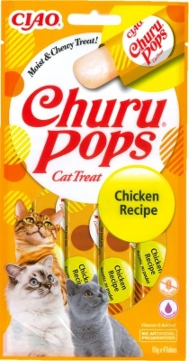 Inaba Cat Churu Pops - csirke 4 x 15 g