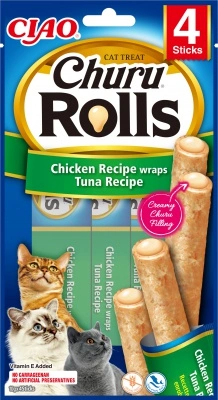 Inaba Cat Churu Rolls - tonhal 4 x 10 g