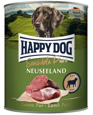 Happy Dog pur konzerv bárány ízesítésű nedves állateledel felnőtt kutyák számára 6X800 G 1 db