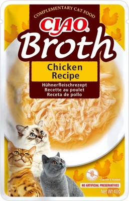 Inaba Cat Churu Ciao Broth - csirke 40 g