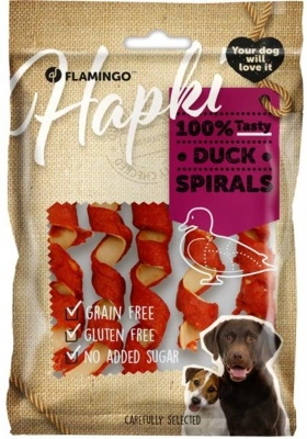 Flamingo Snack - Hapki Spiral Duck 85 g