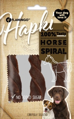 Flamingo Snack - Hapki Spiral Horse 85 g