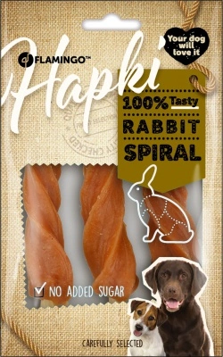 Flamingo Snack - Hapki Spiral Rabbit 85 g