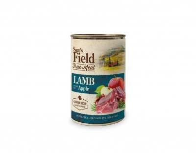 Sam's Field True Meat Lamb enriched with Apple 400 g