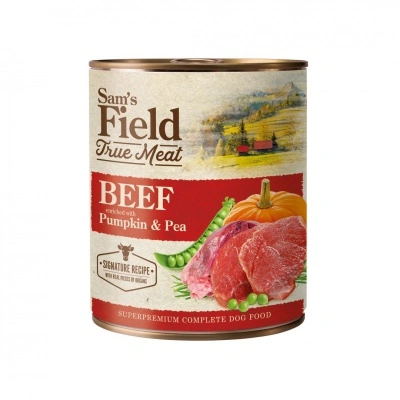 Sam's Field True Meat Beef enriched with Pumpkin & Pea 800 g